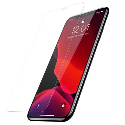 Baseuse kaitseklaas iPhone 11/XR (2tk + paigaldusraam)