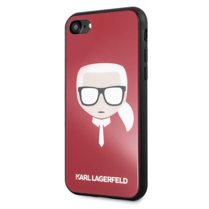 Karl Lagerfeld iPhone 7/8 ümbris Iconic Glitter Karl`s Head