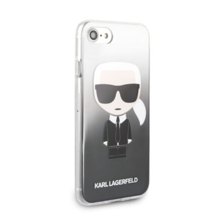 Karl Lagerfeld iPhone 7/8 / SE 2020 gradient Ikonik Must