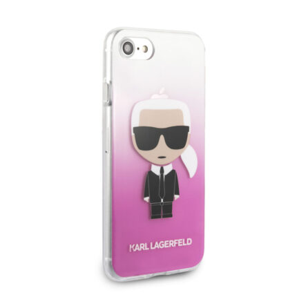 Karl Lagerfeld iPhone 7/8 SE 2020 pink Gradient Ikonik