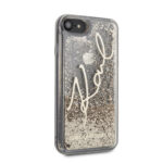 Karl Lagerfeld iPhone 7/8 SE 2020 Glitter Signature Gold