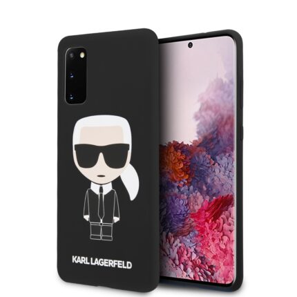 Karl Lagerfeld Sasmung Galaxy S20 must ümbris Silicone Iconic